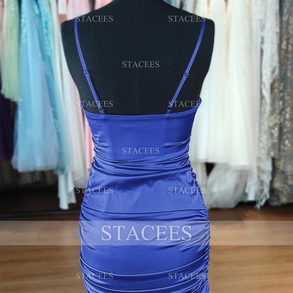 Stacees dress brand new with tags. Royal blue in color.